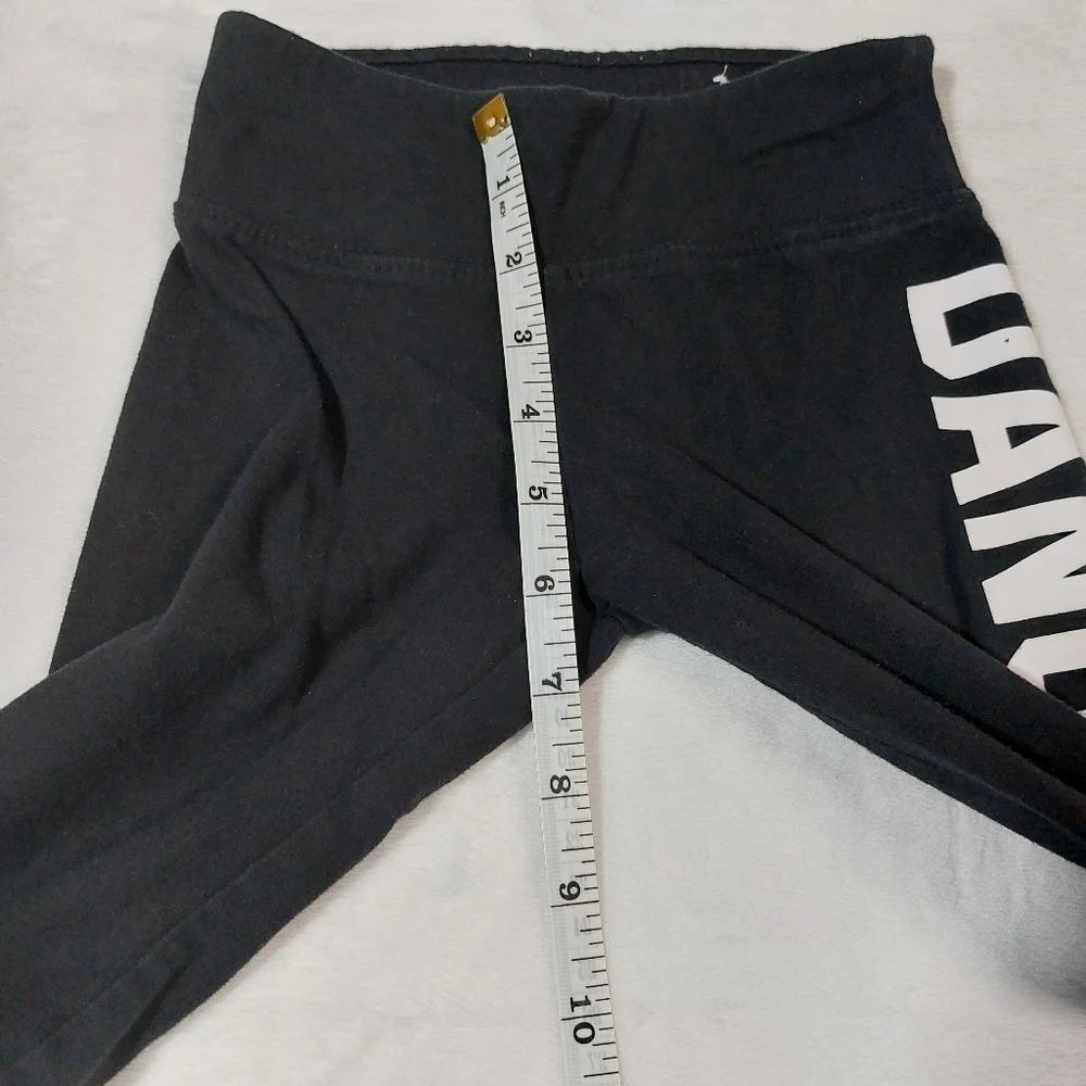 Justice Black Dance Leggings Size 6